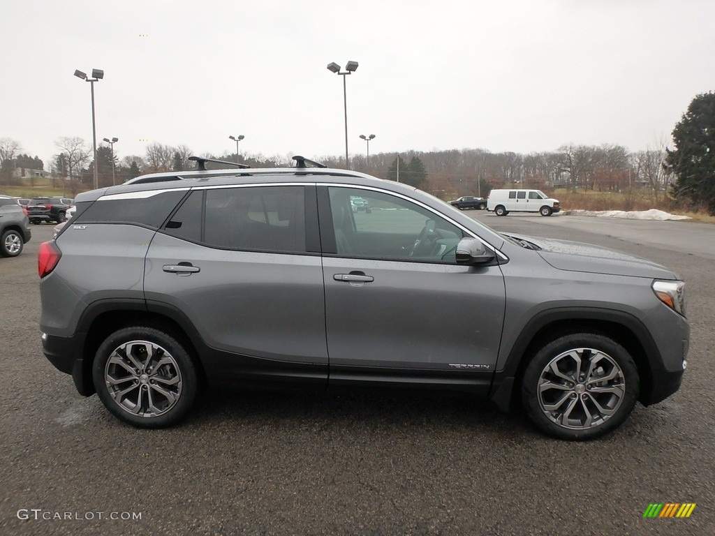 2018 Terrain SLT AWD - Satin Steel Metallic / ­Jet Black photo #4