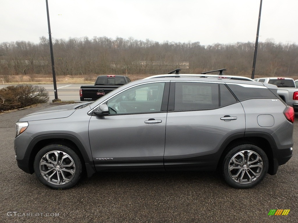 2018 Terrain SLT AWD - Satin Steel Metallic / ­Jet Black photo #8