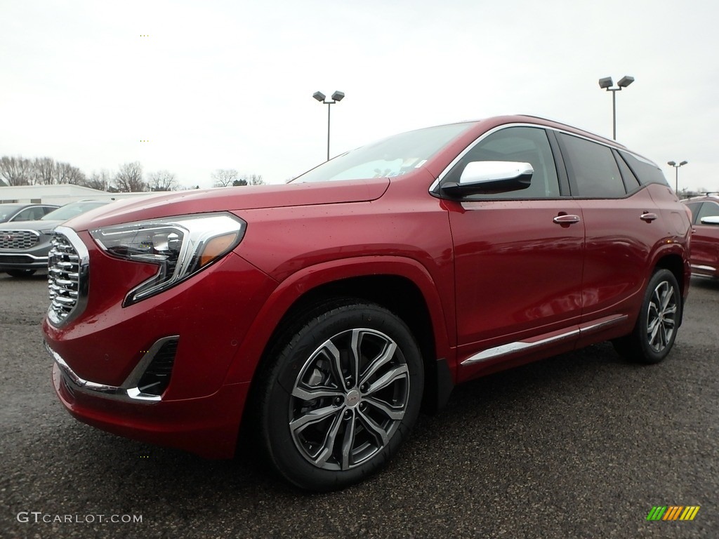 2018 Red Quartz Tintcoat GMC Terrain Denali AWD 124556314 Photo 8
