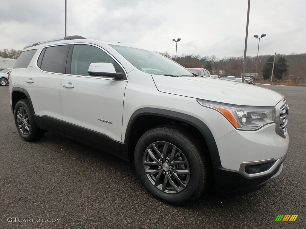 2018 Acadia SLT AWD - White Frost Tricoat / Cocoa/Light Ash Gray photo #3