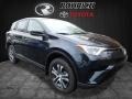 2018 Electric Storm Blue Toyota RAV4 LE AWD  photo #1