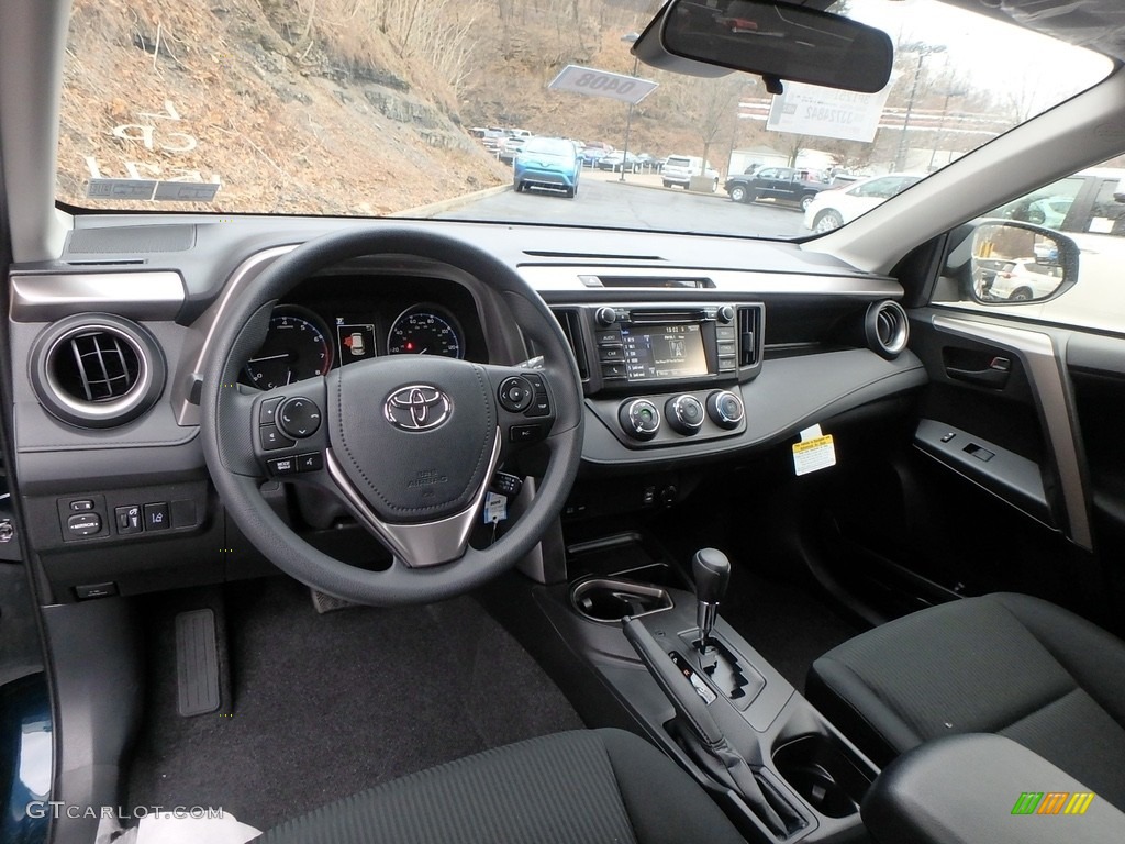 2018 RAV4 LE AWD - Electric Storm Blue / Black photo #8