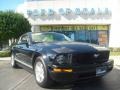 2008 Black Ford Mustang V6 Deluxe Coupe  photo #8