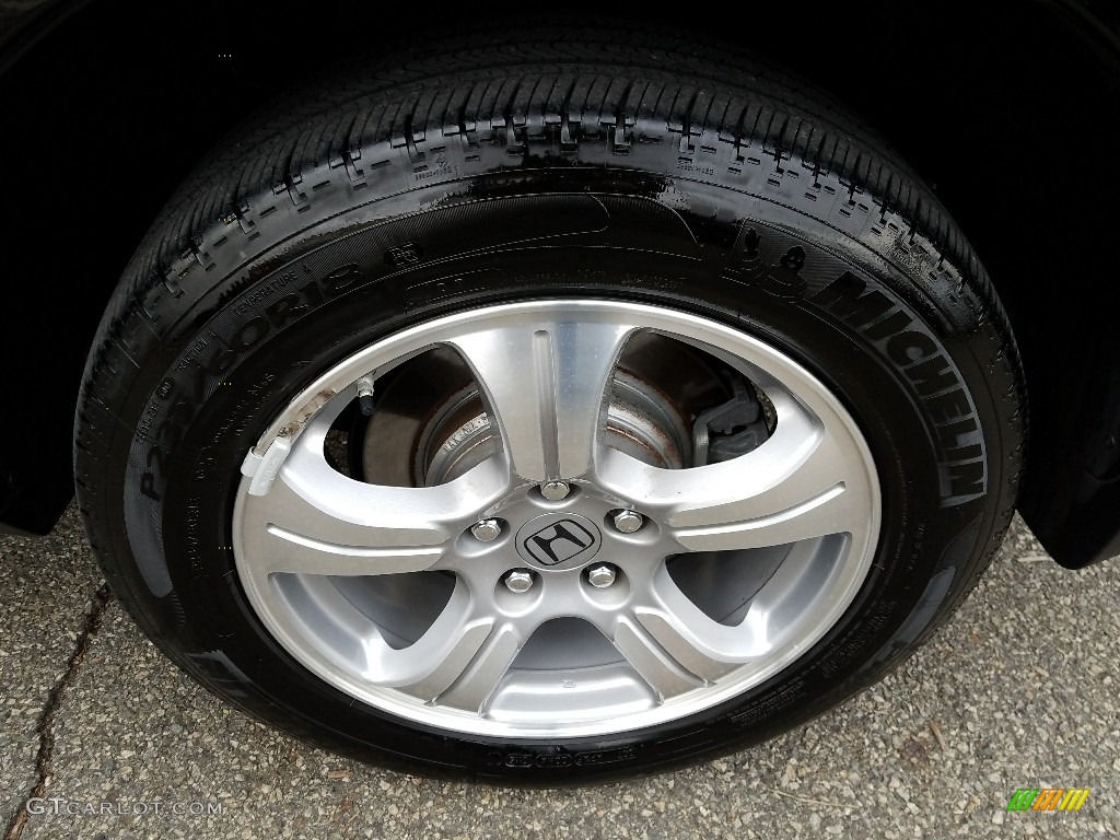 2015 Pilot EX 4WD - Crystal Black Pearl / Gray photo #5