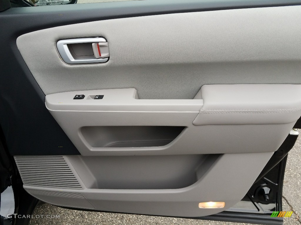 2015 Pilot EX 4WD - Crystal Black Pearl / Gray photo #13