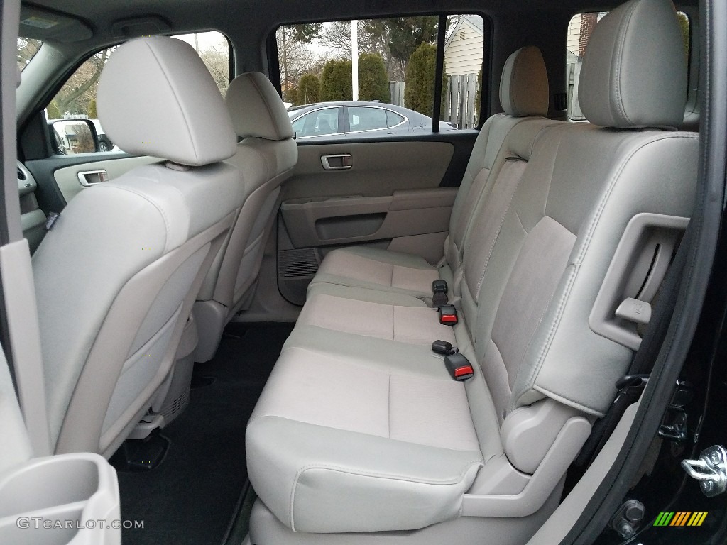 2015 Pilot EX 4WD - Crystal Black Pearl / Gray photo #19
