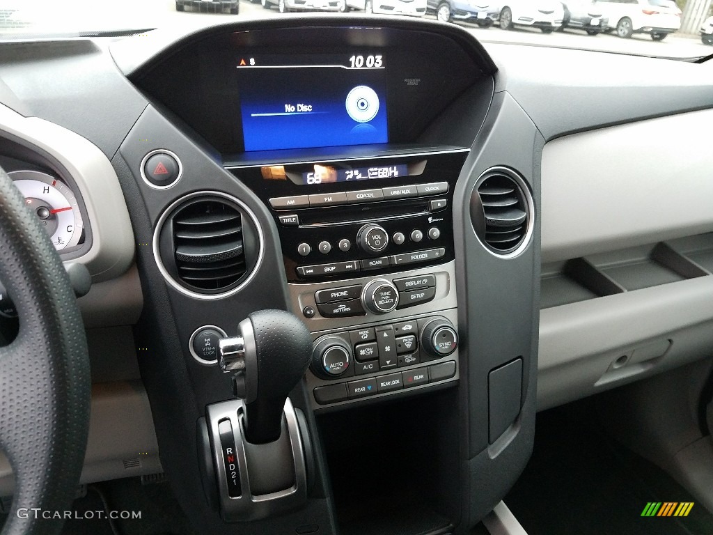 2015 Pilot EX 4WD - Crystal Black Pearl / Gray photo #27