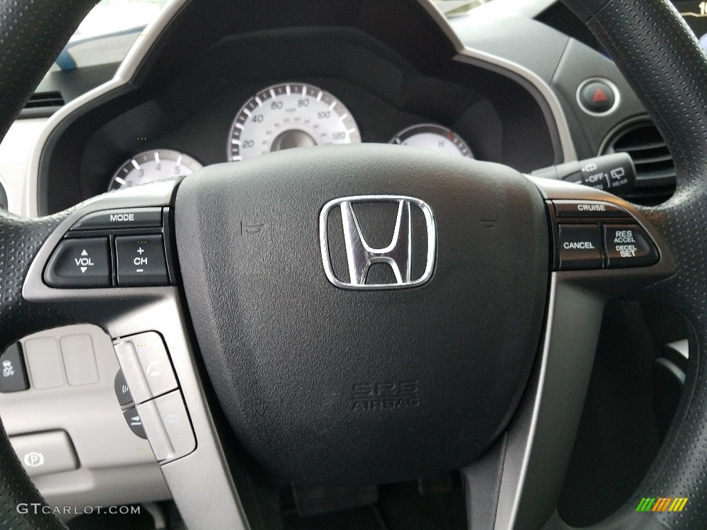 2015 Pilot EX 4WD - Crystal Black Pearl / Gray photo #29