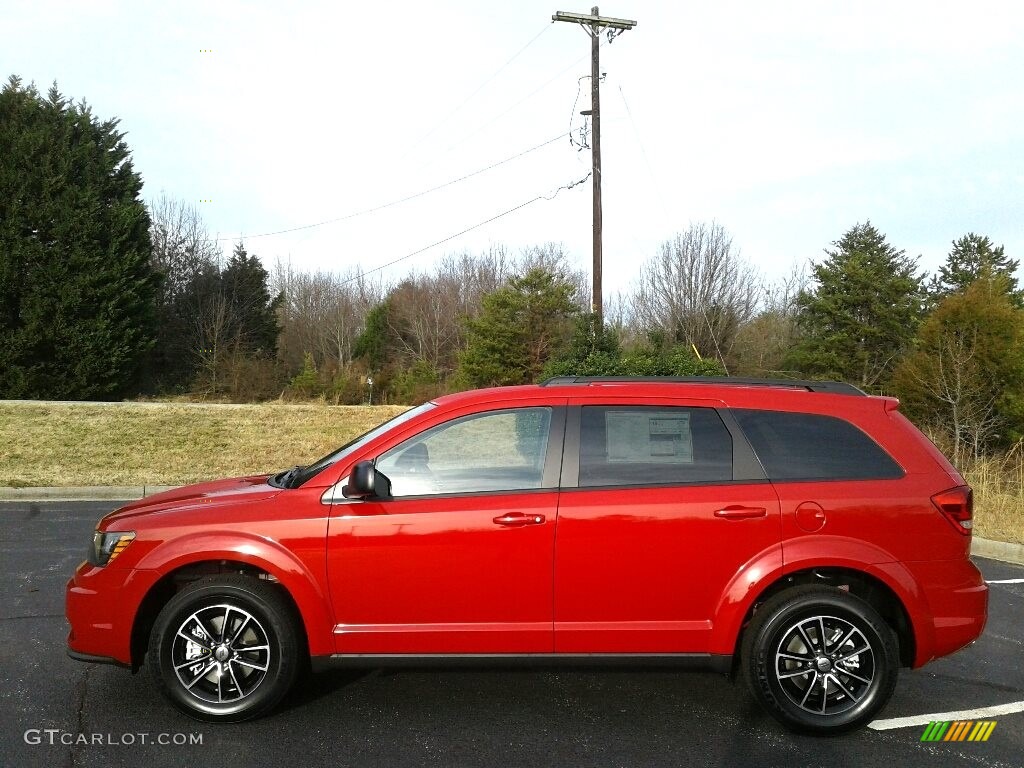 Redline 2018 Dodge Journey SE AWD Exterior Photo #124570502