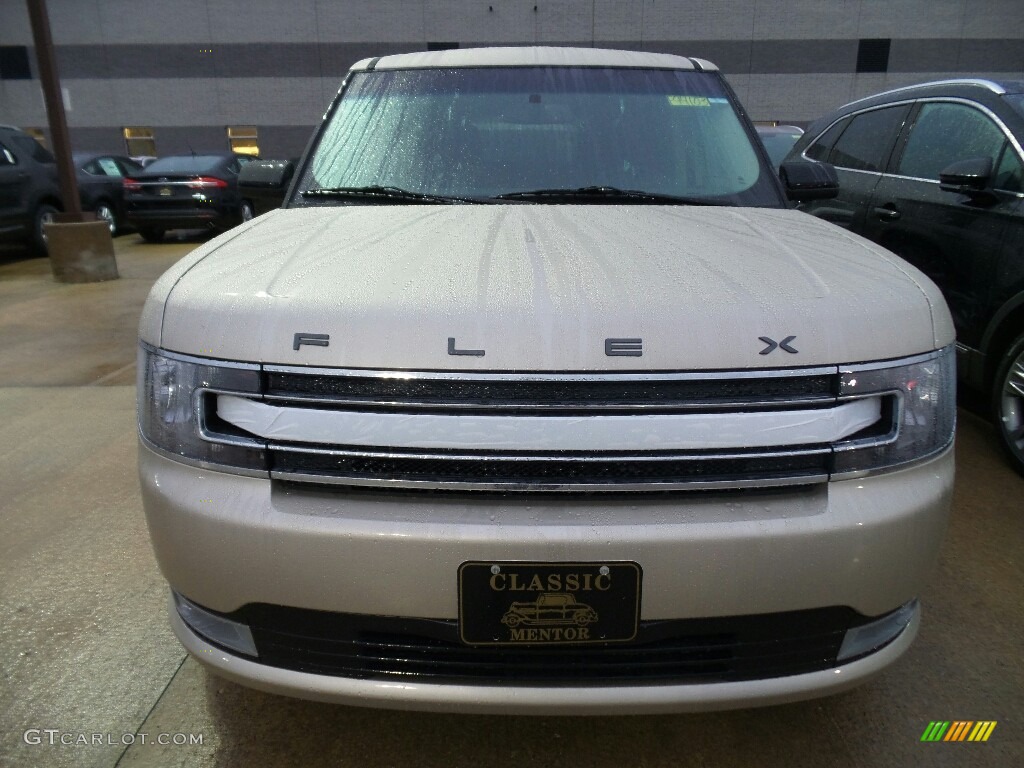 2018 Flex SEL AWD - White Gold / Charcoal Black photo #2