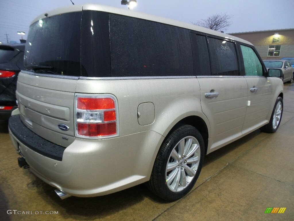 2018 Flex SEL AWD - White Gold / Charcoal Black photo #4