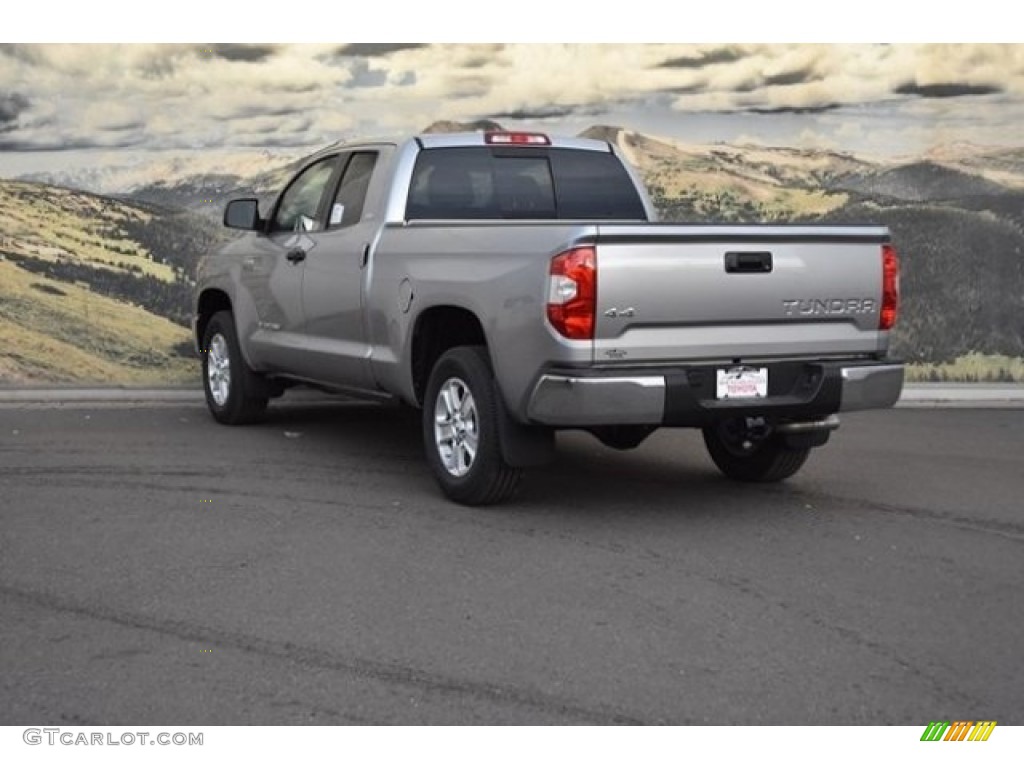 2018 Tundra SR5 Double Cab 4x4 - Silver Sky Metallic / Graphite photo #3