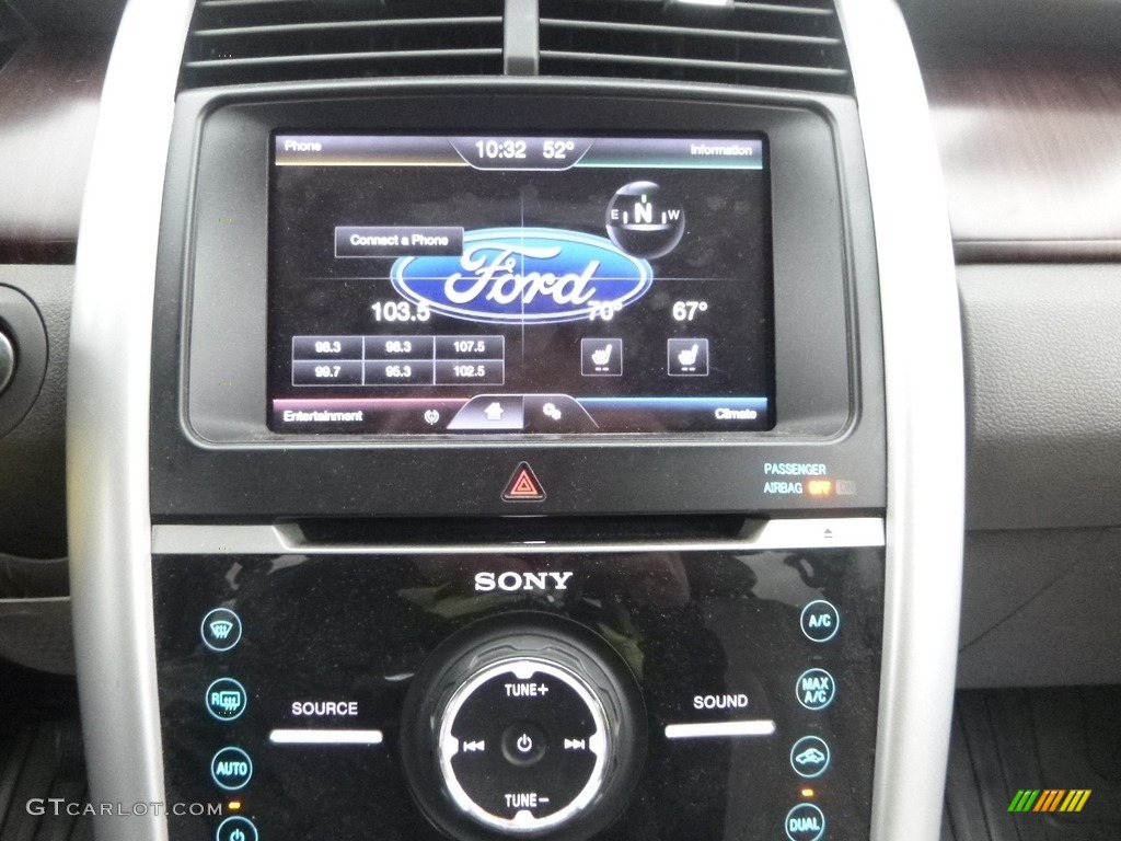 2012 Edge Limited AWD - Mineral Grey Metallic / Medium Light Stone photo #16