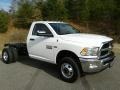 2018 Bright White Ram 3500 Tradesman Regular Cab 4x4 Chassis  photo #4