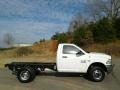 2018 Bright White Ram 3500 Tradesman Regular Cab 4x4 Chassis  photo #5