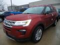 2018 Ruby Red Ford Explorer XLT 4WD  photo #1
