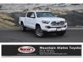 2018 Super White Toyota Tacoma Limited Double Cab 4x4  photo #1