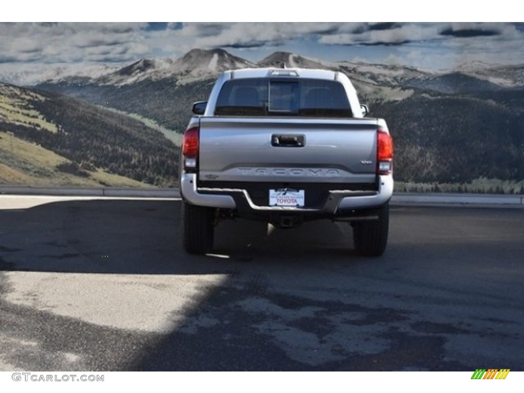 2018 Tacoma TRD Off Road Double Cab 4x4 - Silver Sky Metallic / Black photo #4