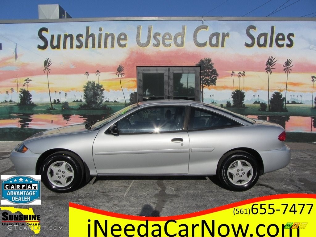 2005 Cavalier Coupe - Ultra Silver Metallic / Graphite Gray photo #1