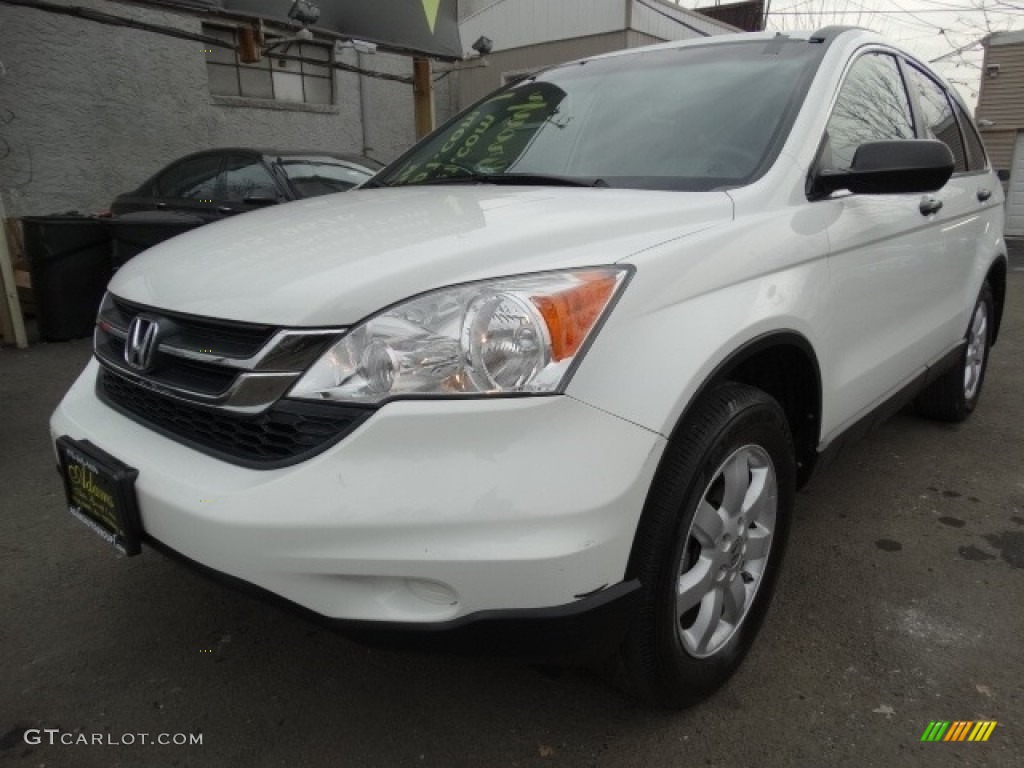 2011 CR-V SE 4WD - Taffeta White / Black photo #3