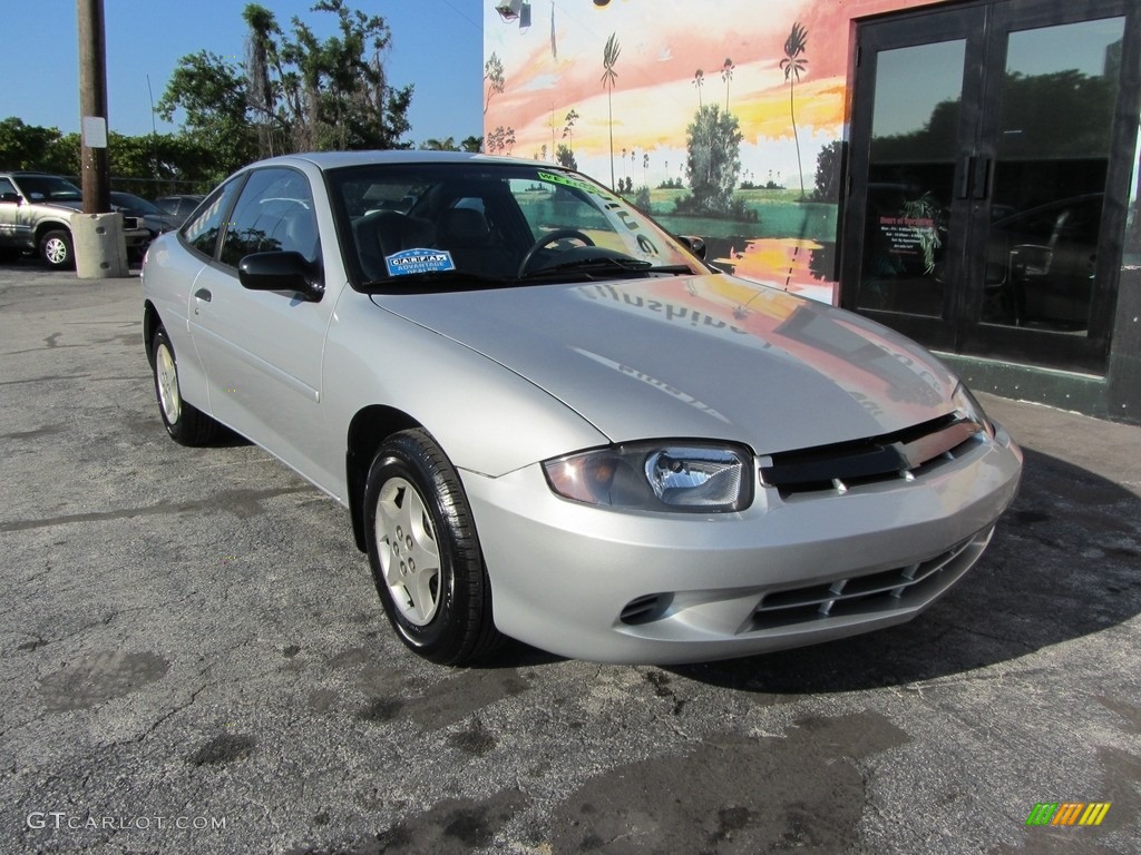 2005 Cavalier Coupe - Ultra Silver Metallic / Graphite Gray photo #3