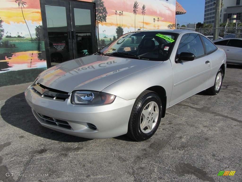 2005 Cavalier Coupe - Ultra Silver Metallic / Graphite Gray photo #5