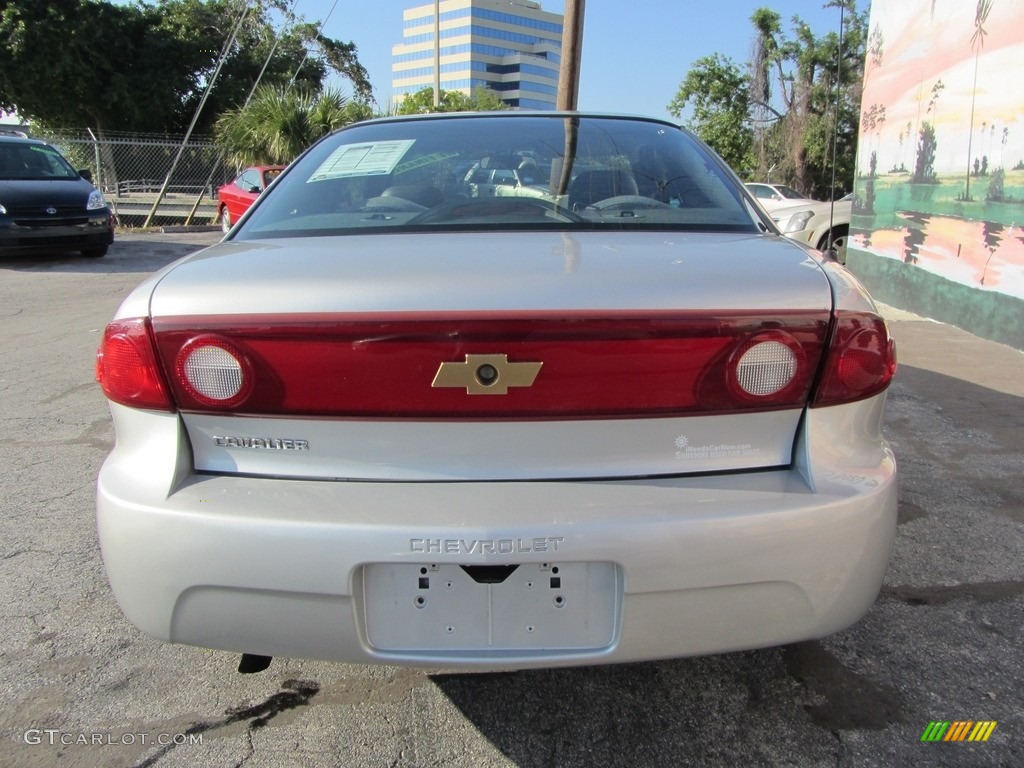 2005 Cavalier Coupe - Ultra Silver Metallic / Graphite Gray photo #7