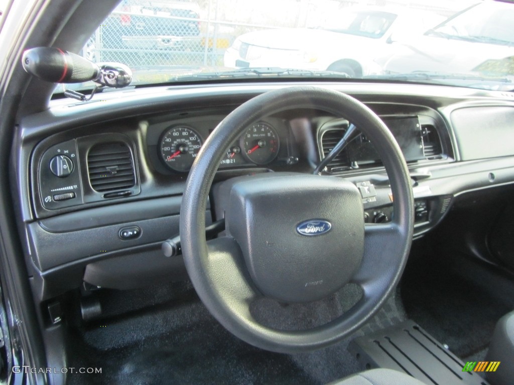 2010 Crown Victoria Police Interceptor - Black / Charcoal Black photo #10