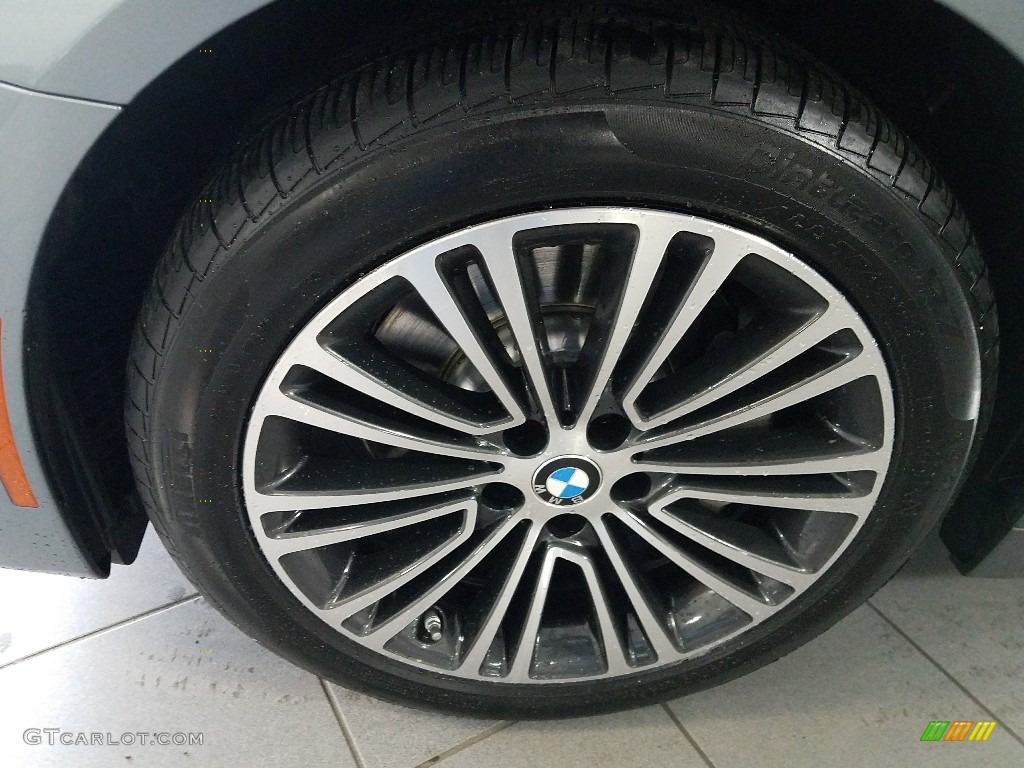 2018 5 Series 530i xDrive Sedan - Bluestone Metallic / Night Blue photo #3