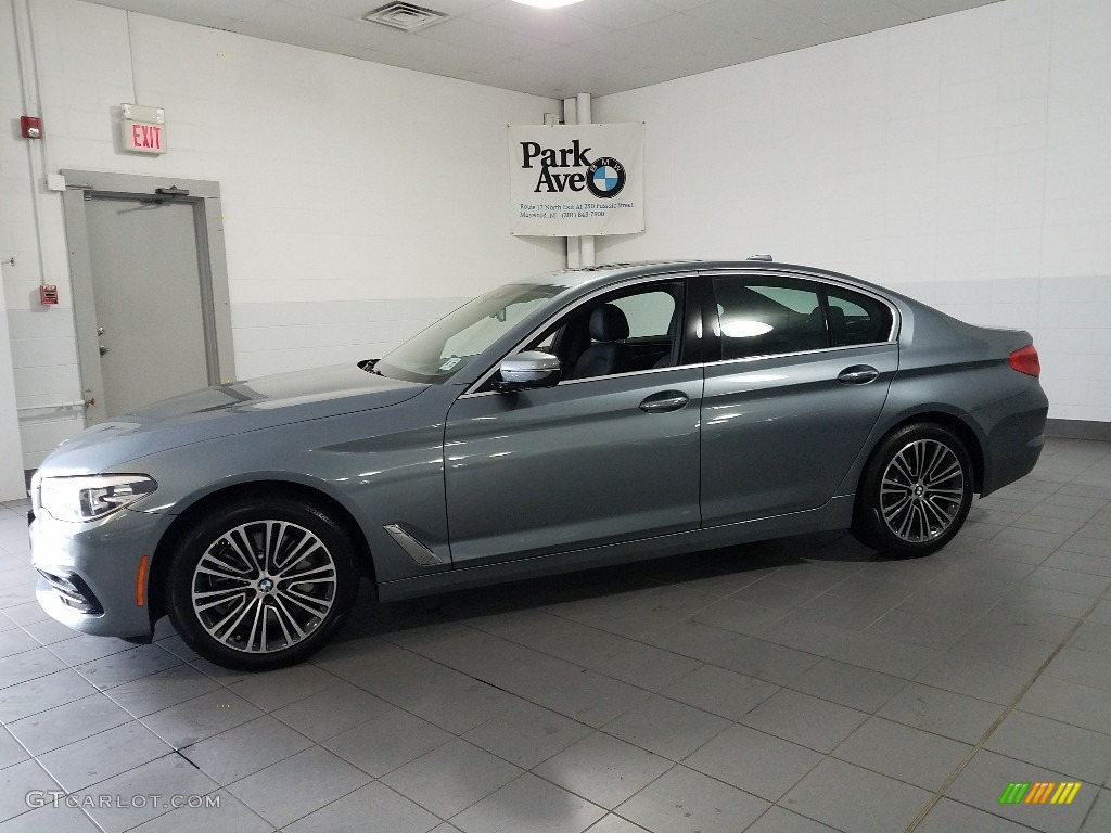 2018 5 Series 530i xDrive Sedan - Bluestone Metallic / Night Blue photo #5