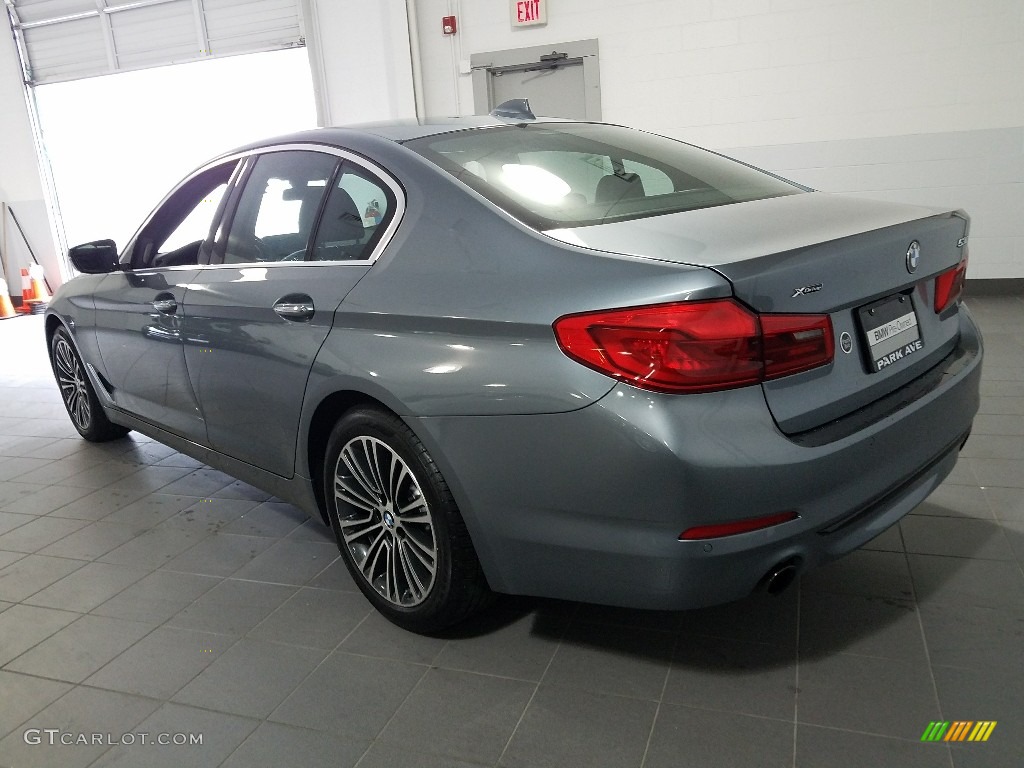 2018 5 Series 530i xDrive Sedan - Bluestone Metallic / Night Blue photo #6