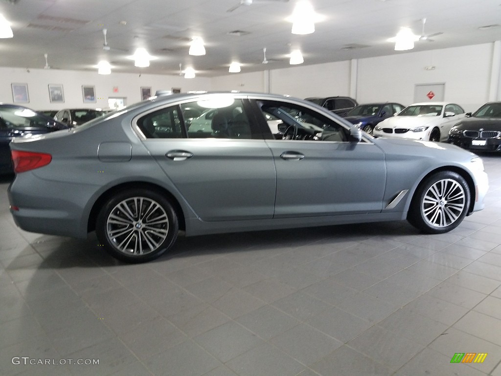 2018 5 Series 530i xDrive Sedan - Bluestone Metallic / Night Blue photo #8