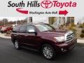 2010 Cassis Red Pearl Toyota Sequoia Limited 4WD  photo #1