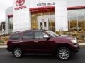 2010 Cassis Red Pearl Toyota Sequoia Limited 4WD  photo #2