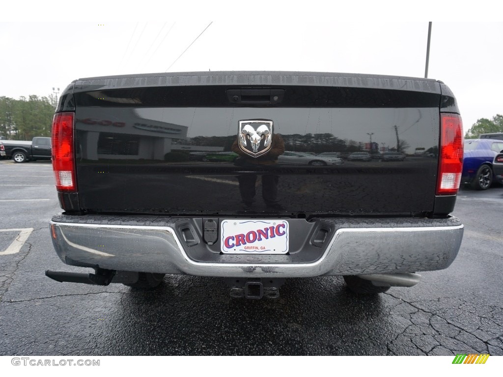 2018 1500 Harvest Edition Quad Cab - Brilliant Black Crystal Pearl / Black/Diesel Gray photo #6