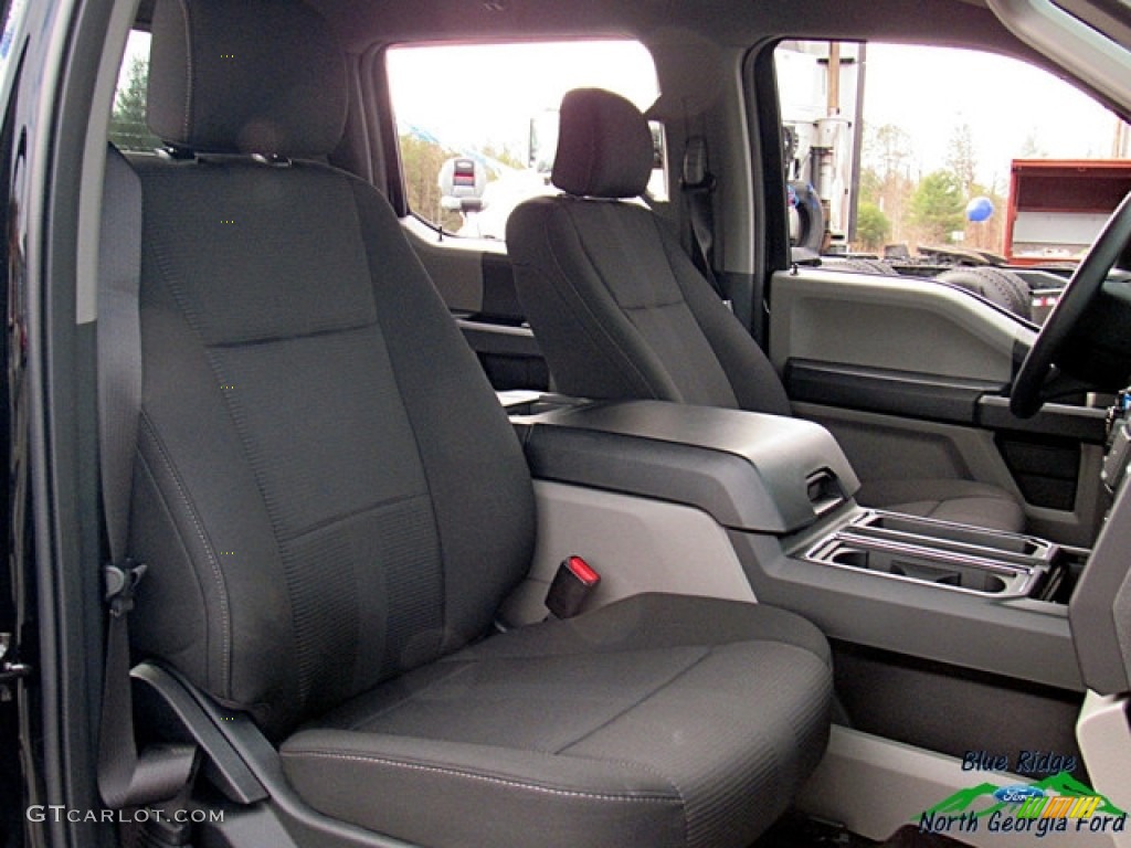 2017 F150 XL SuperCrew 4x4 - Shadow Black / Earth Gray photo #11