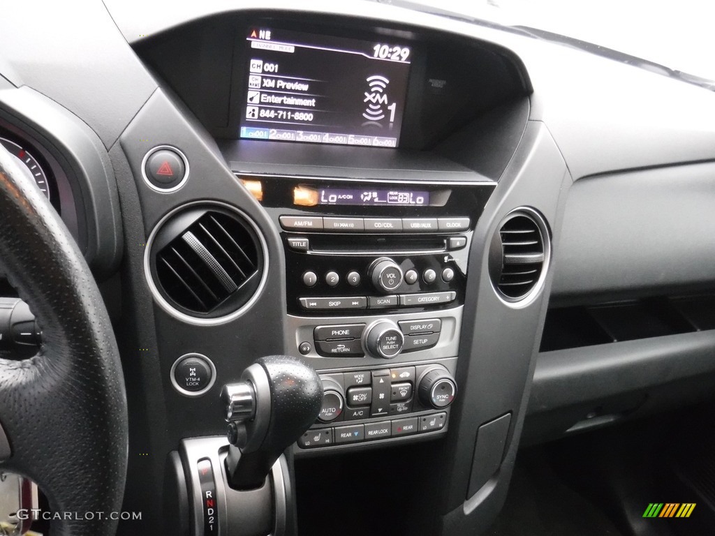 2015 Pilot EX-L 4WD - Modern Steel Metallic / Black photo #17