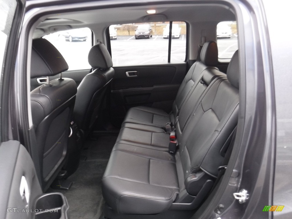 2015 Pilot EX-L 4WD - Modern Steel Metallic / Black photo #23