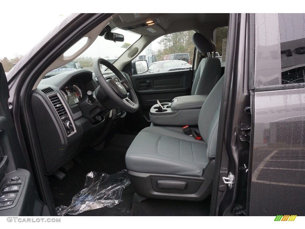 2018 1500 Express Crew Cab 4x4 - Granite Crystal Metallic / Black/Diesel Gray photo #9