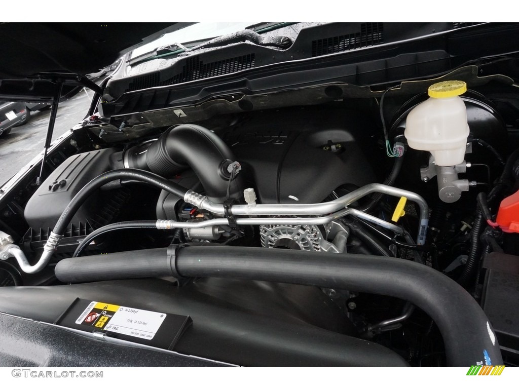 2018 1500 Express Crew Cab 4x4 - Granite Crystal Metallic / Black/Diesel Gray photo #13