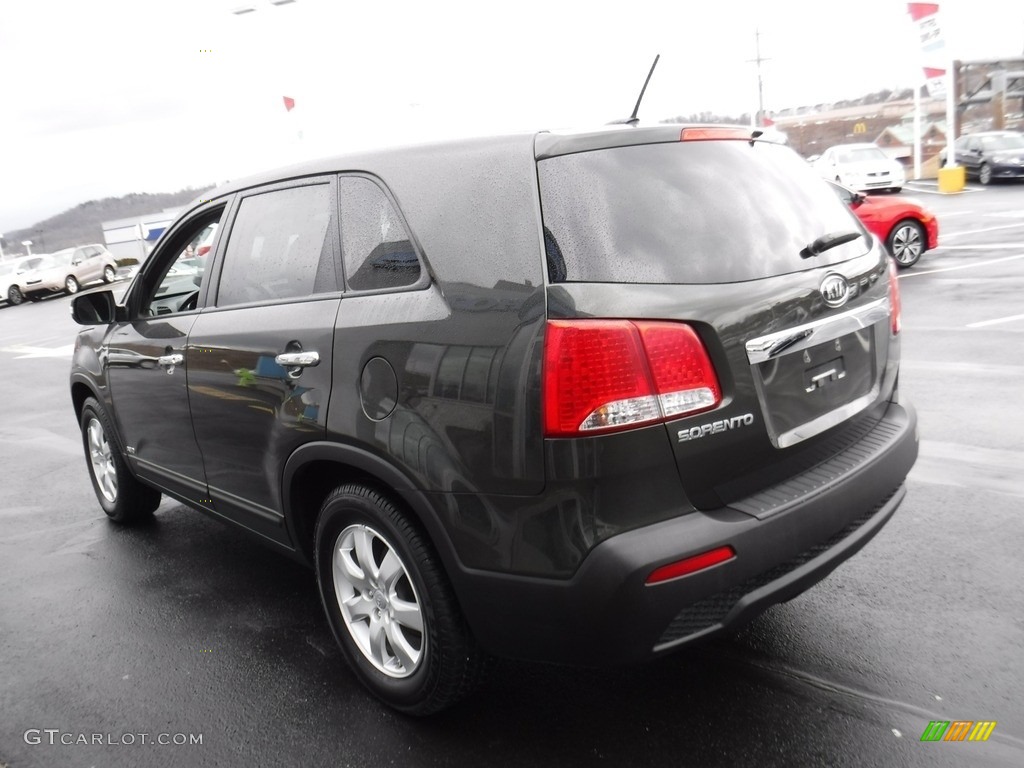 2013 Sorento LX AWD - Tuscan Olive / Gray photo #8
