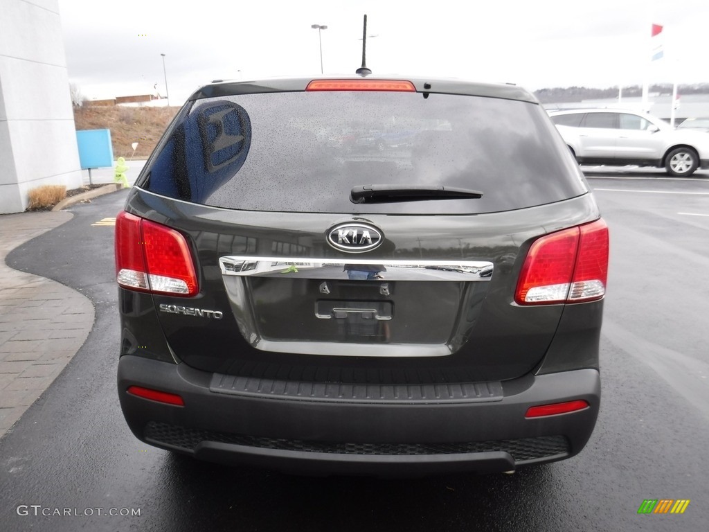 2013 Sorento LX AWD - Tuscan Olive / Gray photo #9