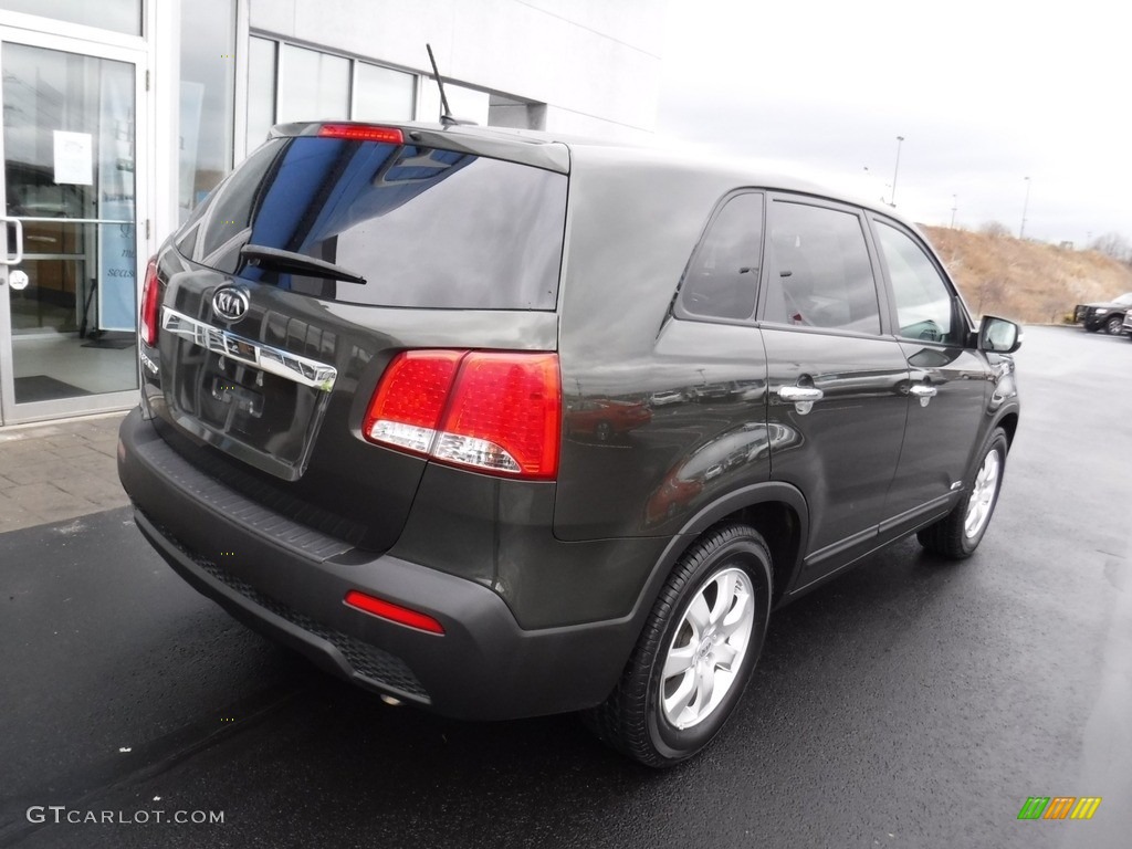 2013 Sorento LX AWD - Tuscan Olive / Gray photo #10