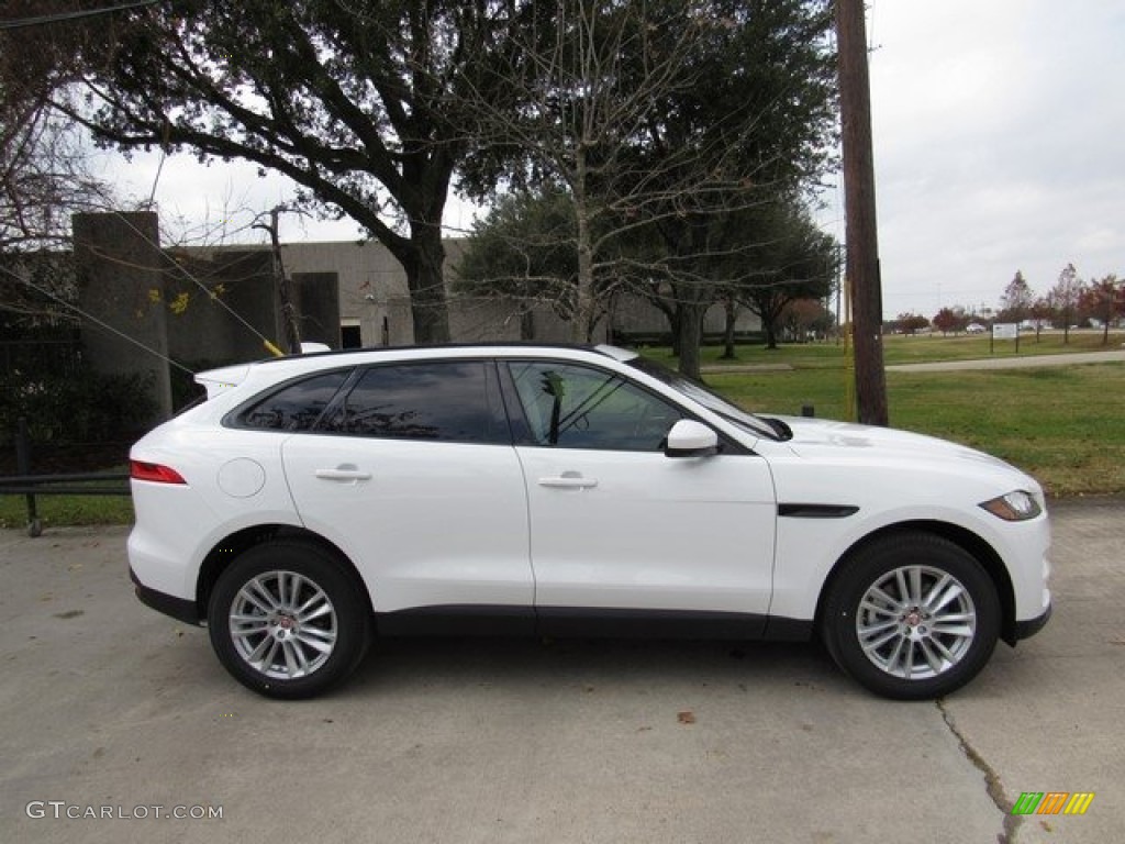 Fuji White 2018 Jaguar F-PACE 30t AWD Prestige Exterior Photo #124580321