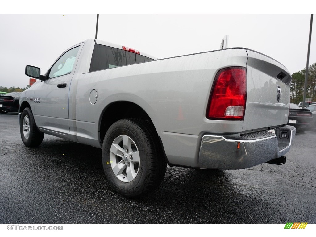 2018 1500 Tradesman Regular Cab - Bright Silver Metallic / Black/Diesel Gray photo #5