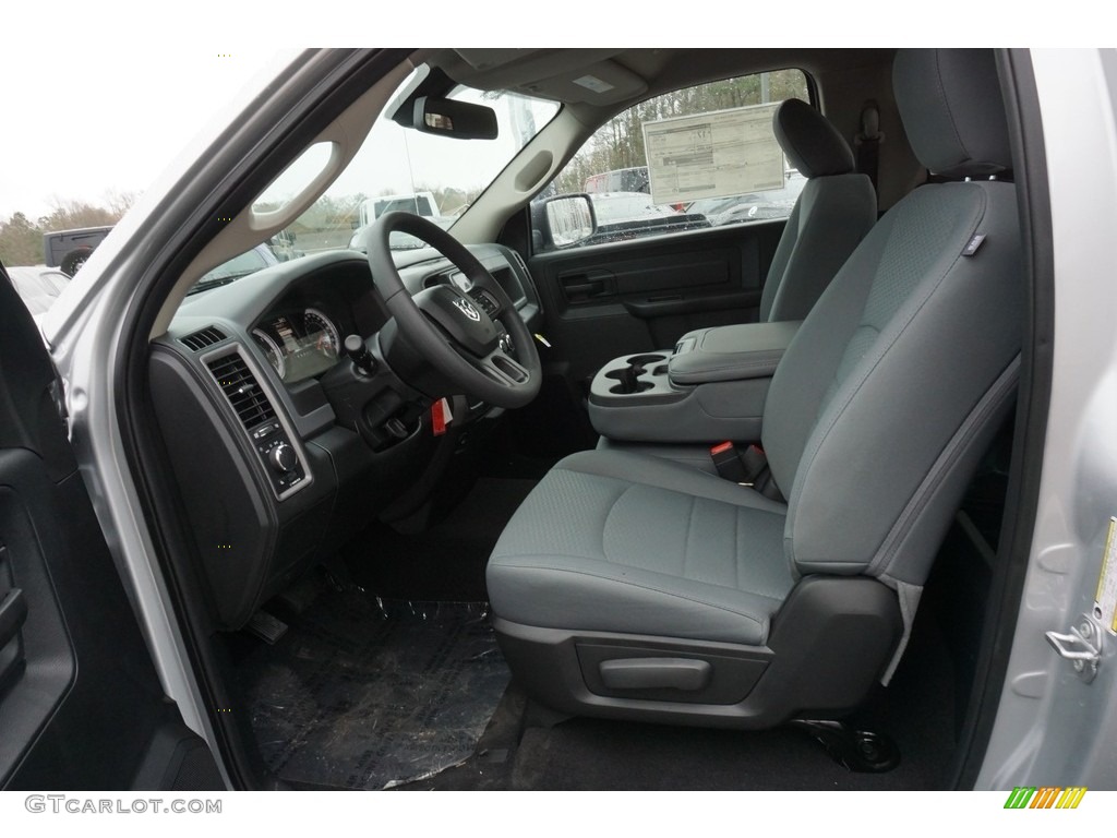 2018 1500 Tradesman Regular Cab - Bright Silver Metallic / Black/Diesel Gray photo #9