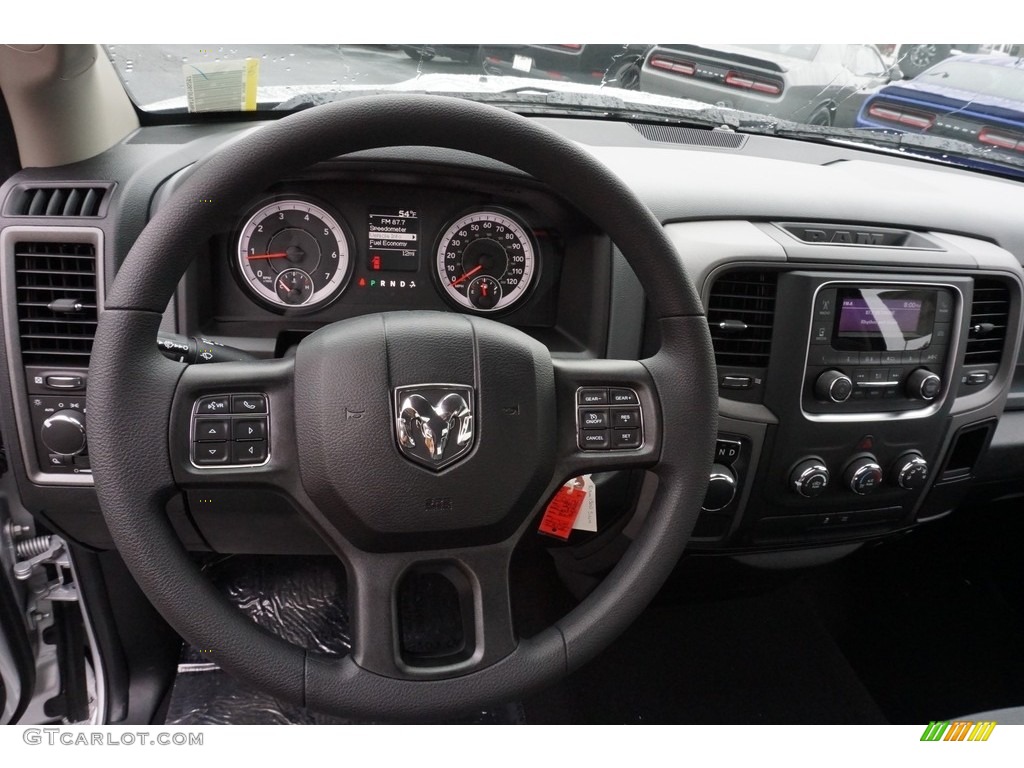 2018 1500 Tradesman Regular Cab - Bright Silver Metallic / Black/Diesel Gray photo #10