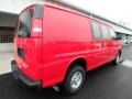 2018 Red Hot Chevrolet Express 2500 Cargo WT  photo #3