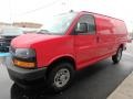 2018 Red Hot Chevrolet Express 2500 Cargo WT  photo #8