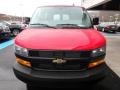 2018 Red Hot Chevrolet Express 2500 Cargo WT  photo #9